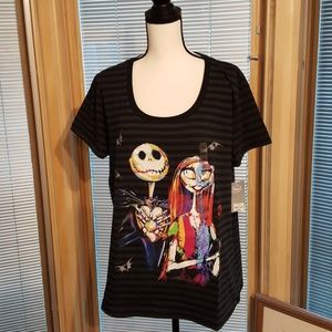 Jack Skellington and Sally Tee